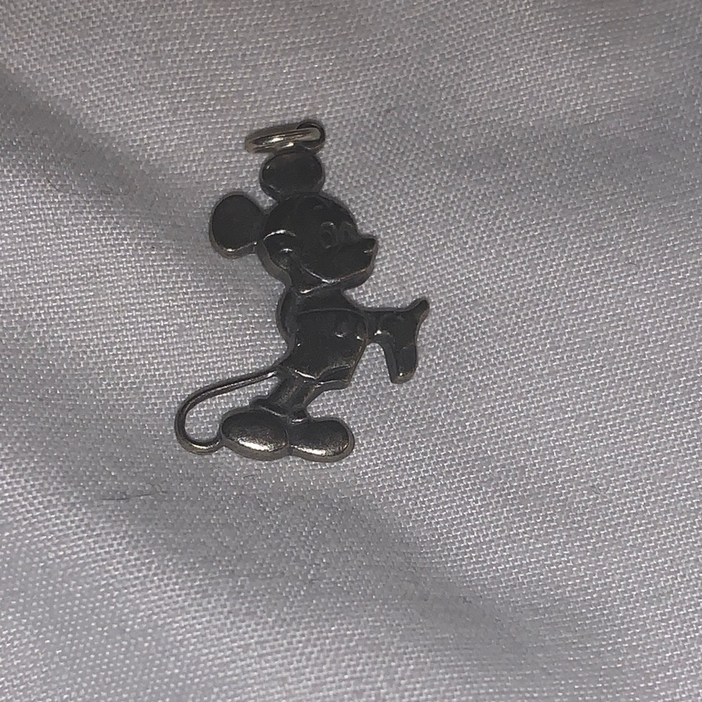 Sterling Mickey Mouse pendant charm